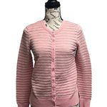 Loft Outlet Pink nautical preppy coquette Cardigan Womens Preppy Size S Photo 0