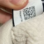 The North Face Cream Half Zip Marsupial Pouch Fleece Jacket Size Medium Photo 6