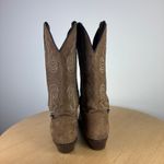 Capezio  Women's 8 Brown Heeled Pointed toe Western Cowboy Boots Cowgirl Boho Photo 5