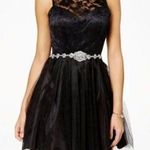 B Darlin B. Darlin Women's Junior Black Sleeveless Prom, Party, Formal, Wedding Dress - Photo 0