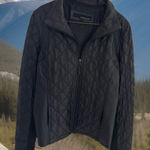VTG Women's Wilson Genuine Leather Quilted Jacket, Size: L Black Size L Photo 0