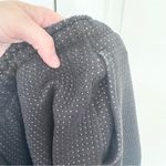 Nike Black and White Crop Sweatshirt and Flare Sweatpants set MEDIUM Photo 12