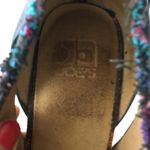 joe's jeans Joe’s Aztec fabric 3” heel pumps leather sole Frayed Fringed Womens Size… Photo 3