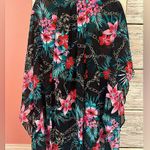 Jennifer Lopez tropical tunic caftan dress rhinestone embellishments Small NWT Photo 2