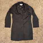 Anne Klein Black Trench Coat Photo 0
