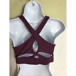 Fabletics Women Sport Bra Sz.Med Purple Ella High Impact Racerback Gym Workout Photo 4