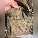 J.Crew Women's Utility Jacket Quilted Khaki Green M Photo 7
