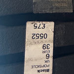 River Island Black Knit Sock Chunky Heel Knee High Boots Womens Size 6 EUR 39 Photo 5