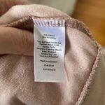 Talbots Haven Well Within Pink Velour Fleece Crewneck Long Sleeve Sweatshirt Photo 5