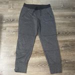 Athleta Womens M Flux Street Jogger Charcoal Grey Heather 4 pockets, ankle zip Photo 2