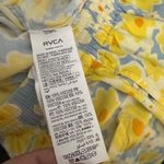 RVCA  Yellow and Gray Floral Women's Athletic Shorts Photo 6