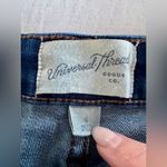 Universal Threads Target Universal Thread High Rise Midi Dark Blue Distressed Denim Shorts Size 6 Photo 3