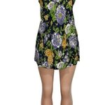 Farm Rio Capri Floral Sleeveless Mini Dress, Black, XS Photo 8