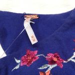 Free People | NWT Lita Embroidered Floral Keyhole Blouse Photo 8