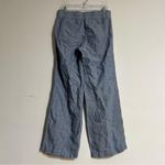 Athleta Cabo Linen Wide Leg Pants in Blue Size 4 Photo 2