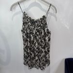 INC International Concepts Flowy Floral Top Women's Size M Black and White Size M Photo 1