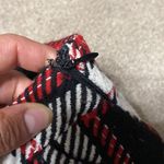 Forever 21 Red Black Plaid Mini Skirt Size M Photo 3