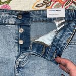 Old Navy  womens 2 denim high-rise skirt button closure with pockets & beltloops Photo 5