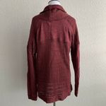 Lucky Brand  Maroon Mock Turtle Neck Womans Sweater Photo 1