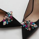 Elegant rhinestone Embellished Women's Shoes clips! Black Size undefined Photo 0