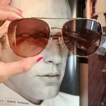 Michael Kors MK1121 CHIANTI SUNGLASSES LIGHT GOLD BROWN GREY Gradient Mirror NIB Photo 8