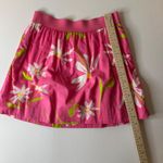 Lilly Pulitzer  Womens‎ Skirt Sz XS Preppy Floral Print Cotton Pink Green White Photo 6