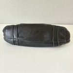 J.Jill Genuine Black Leather Hobo Bag Tote Shoulder Large Bag 15.5”x11” Photo 3