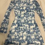 Long sleeve dress Blue Photo 1