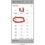 ETRO patchwork wool skirt Prince de galles Size 46/Large Brown Photo 3