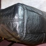 Coach  Lexy Black Pebbled Leather Shoulder Bag Photo 10