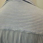 BeachLunchLounge Blue and White Striped Button-Up Shirt Photo 2