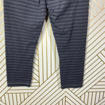 Lululemon Wunder Under Crop Textured Stripe Slate Deep Coal Size US 8 Photo 5