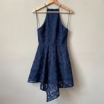 Keepsake Revolve Women's Size Small Sleeveless Plain Sight Lace Mini Dress Navy Blue Photo 4