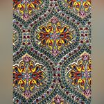 RU Apparel paisley print top NWOT Blue Size M Photo 2