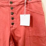 Pistola high rise utility crop, button fly pants. Straight leg, a lot of stretch Photo 2