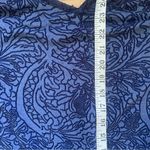 Lucky Lotus Blue Terry Jumpsuit Size Medium Photo 4