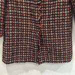 J. McLaughlin Womens Walden Jacket Small Tweed Metallic Houndstooth Outerwear NEW Photo 7
