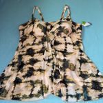 Cacique SWIM BY Fly Away tie dye print style swim dress faux wrap NEW size 28 Photo 2