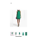 Herve Leger  green fringe racer dress Photo 2