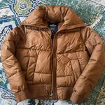 Hollister Brown Puffer Coat Photo 0