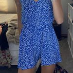 Divided Floral Romper Photo 1