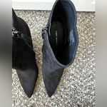 Tory Burch  Black NWOT Women’s Sculpted Suede Ankle Booties‎ Size 8 Photo 5