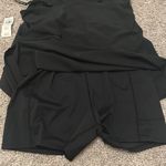 Abercrombie & Fitch NWT Abercrombie Petite Black Athletic Dress Sz LP Photo 5