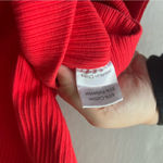 Princess Polly Red Ribbed Nicola Bodysuit Size 6 Photo 7