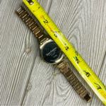 Juicy Couture  Watch Bracelet Women Gold Tone Black Dial Faceted Crystal face Photo 5