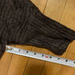 Barefoot Dreams  Brown Ribbed Cozychic Lite Dolman sleeve Shrug Cardigan Photo 9