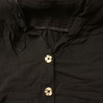 Nordstrom Midi BLACK Button Dress Photo 2