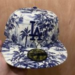 Hat club TY DE JOUY Los Angeles Dodgers Size 7 1/4 new era fitted brand new Blue Photo 0