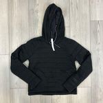 Lululemon Athletica Black Boxy Long Sleeve Hoodie Size 4 Photo 0