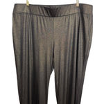 Ashley Stewart Pants Size 22/24 Black and Gold Photo 1